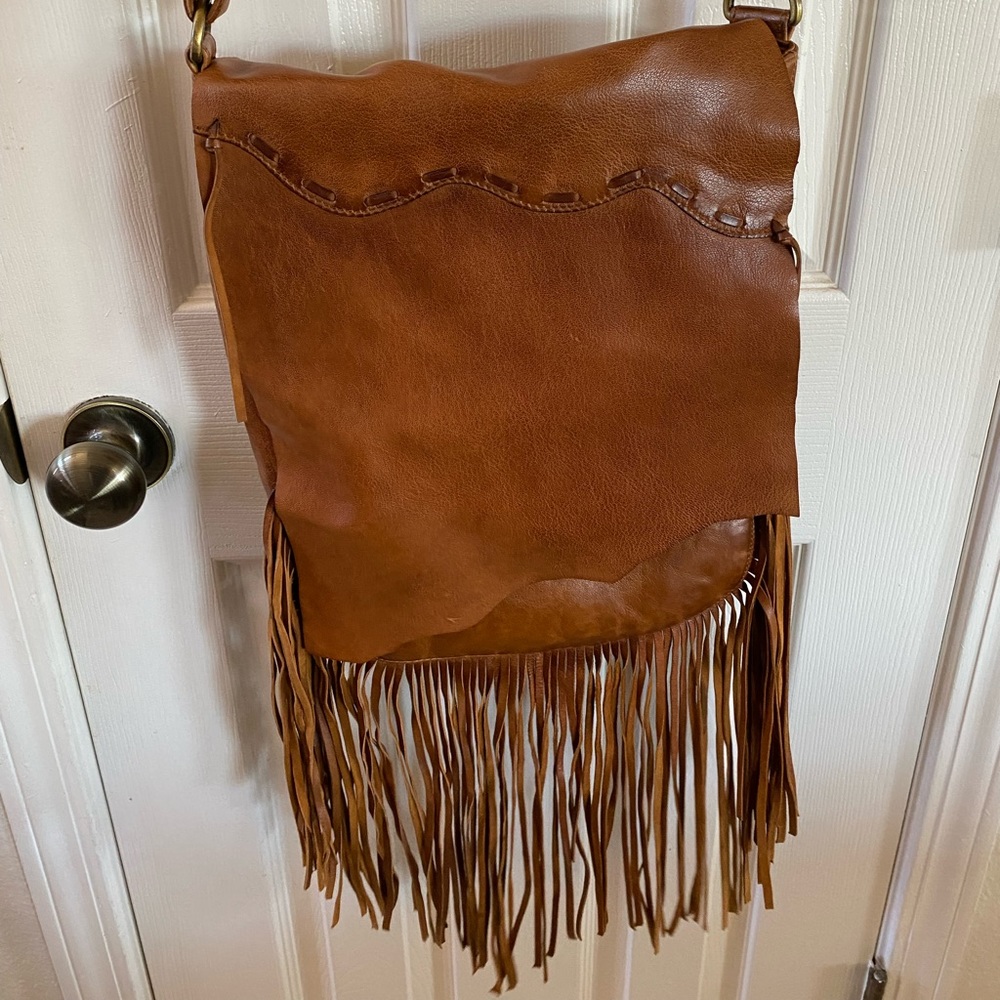 Scully leather purse